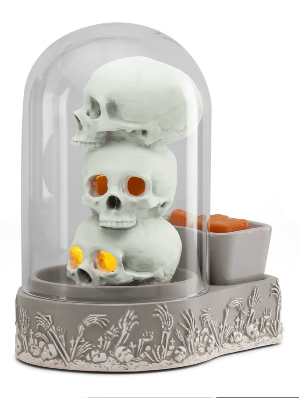 Scentsy NIB Retired Forsaken Tower Halloween Fall wax warmer